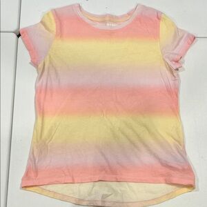 Old Navy Kids Short Sleeve Tee - Pink and Yellow Ombre